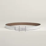 Ancre Marin belt buckle & Hermès sur Mer reversible leather strap 24 mm - Image 2